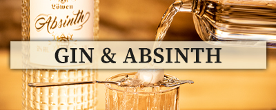 Gin & Absinth | Löwen Absinth wird über einen Zuckerwürfel gegossen