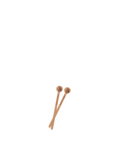 Cocktail-Rührstäbchen aus Holz mit Löwen Wappen