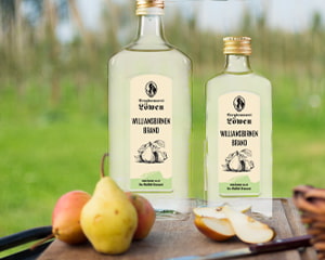 Williamsbirnen Brand - Bergbrennerei Löwen